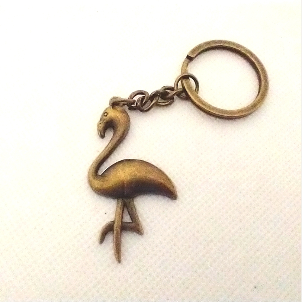 🧁 3/$30 Flamingo Keychain NEW